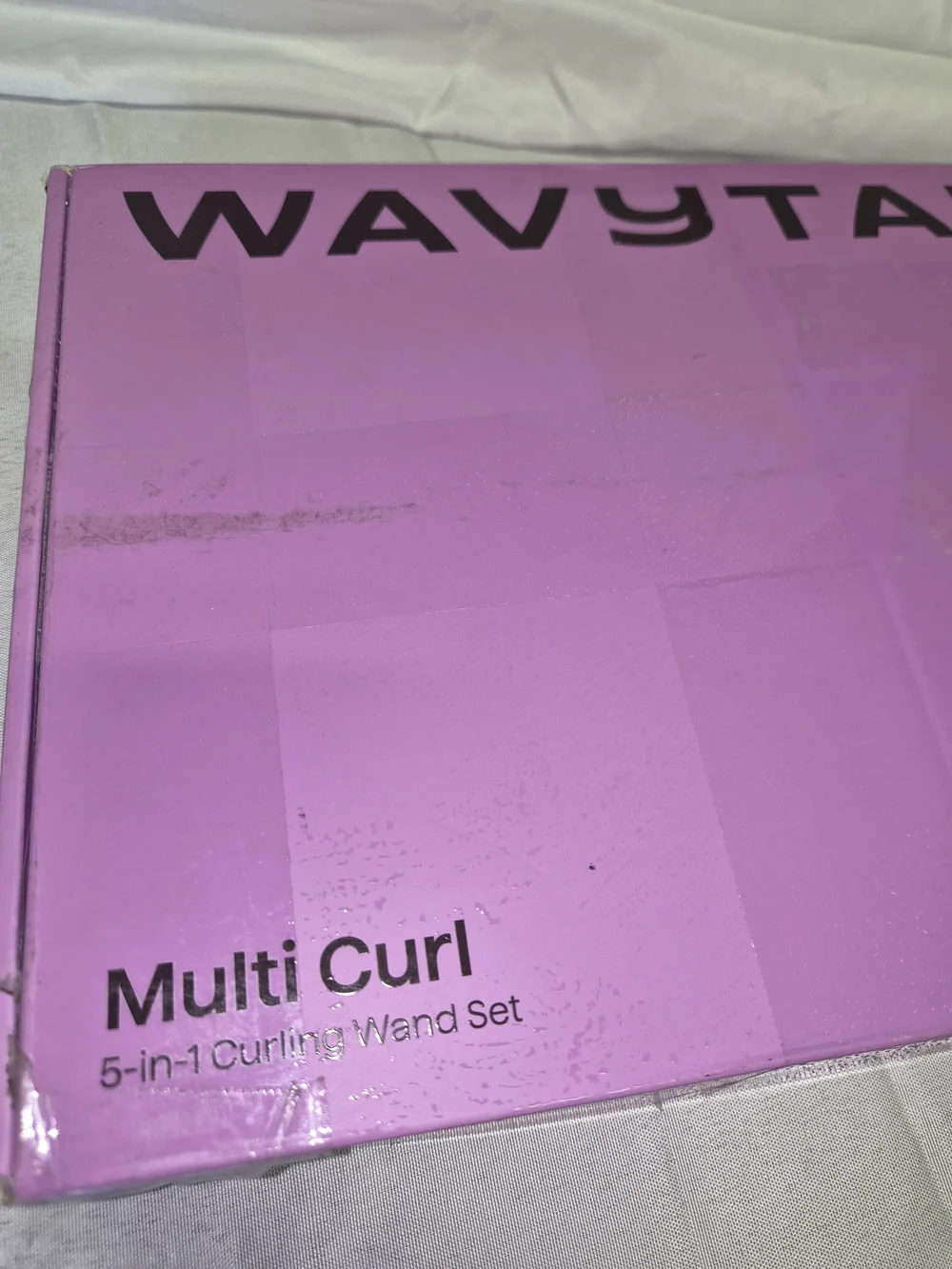 WAVYTALK Multi Curl 5-in-1 Curling Wand Set - Purple